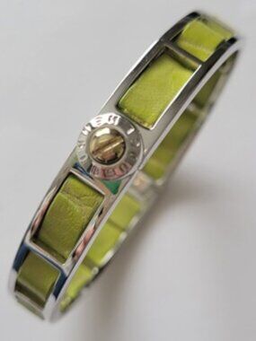 Henri Bendel Green Leather Bracelet